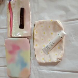 Ipsy bundle 3 cosmetic Bags 2 products